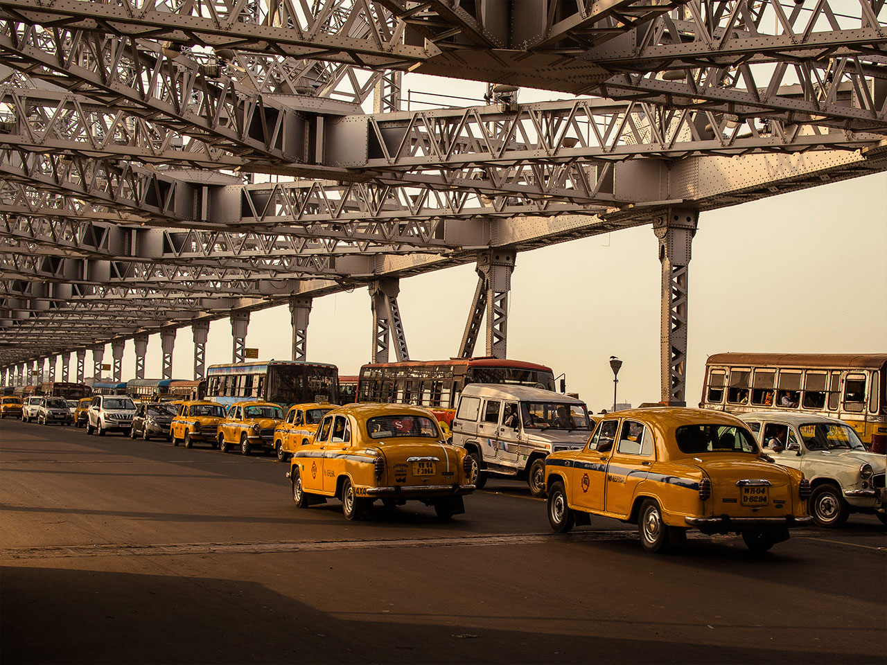 Kolkata Traffic Bridge