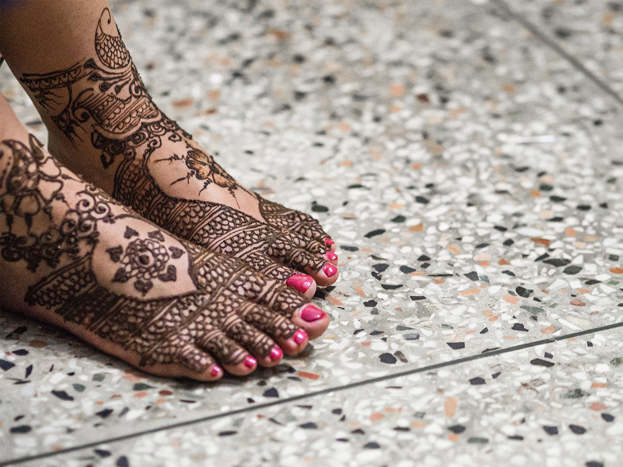 India Hindu Wedding Henna